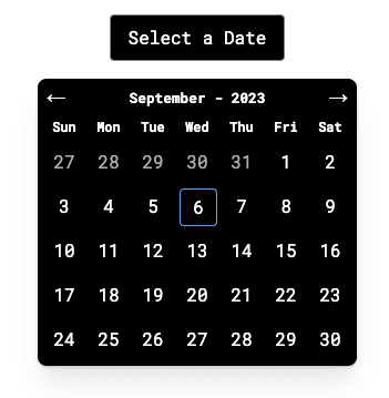 Date Picker